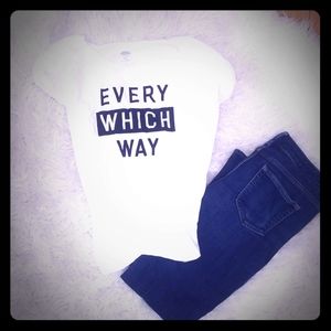 Old Navy 'Every Which Way' Tee - Small